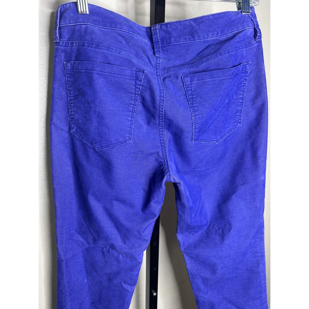 Ann Taylor LOFT 28/6 Modern Straight Corduroy Pants Womens 28/6 Purple - Picture 4 of 4